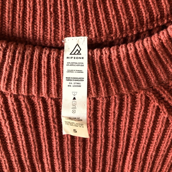 Burnt Orange Knit Sweater - Picture 3 of 6